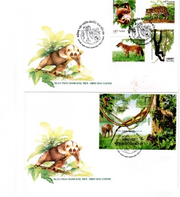 VIETNAM 2006, FDC, FAUNA foto