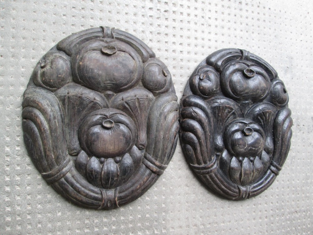G Ornamente vechi din lemn sculptat pentru mobilier antic Art Deco |  Okazii.ro