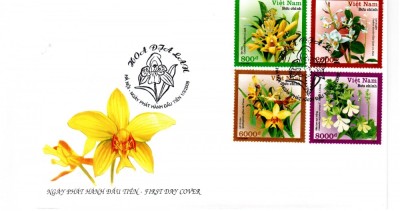 VIETNAM 2008, FDC, FLORA foto