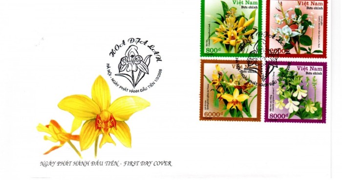 VIETNAM 2008, FDC, FLORA