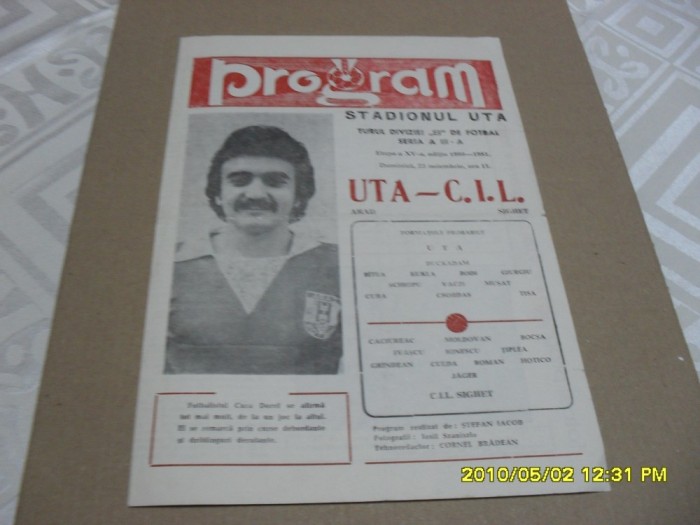 program UTA - CIL Sighet