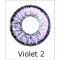 Lentile de contact colorate Violet cu contur, poze reale