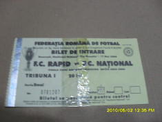 Bilet Rapid - FC National foto