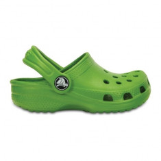 Papuci Crocs Classic Parrot Green pentru copii (CRC-10006-373) foto