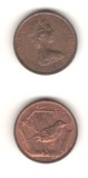 SV * Insulele Cayman ONE CENT 1972 UNC Regina Elisabeth II, America Centrala si de Sud, Cupru (arama)