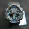 CASIO G-SHOCK GA-100-1A4ER , BLACK&amp;BLUE-BLACK FACE-POZE REALE-MANUAL-MODEL 2017