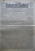 BukaresterTagblatt , 27 Noiembrie 1917 , ziar tiparit sub ocupatia Capitalei