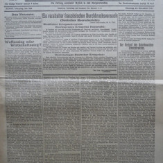 BukaresterTagblatt , 27 Noiembrie 1917 , ziar tiparit sub ocupatia Capitalei