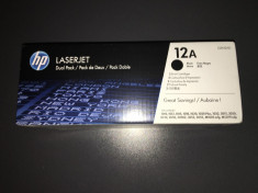HP 12A Toner Original Black LaserJet Q2612A foto