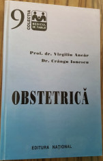 Prof dr Virgiliu Ancar, Dr Crangu Ionescu - Obstetrica foto