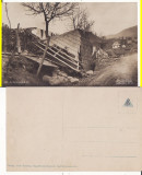 Pasul Turnu Rosu (Sibiu) -militara, WWI, WK1-foto Otto Ebering, Necirculata, Printata