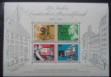 GERMANIA (BERLIN) 1973 &ndash; RADIOTELEVIZIUNEA, BLOC MNH, K100