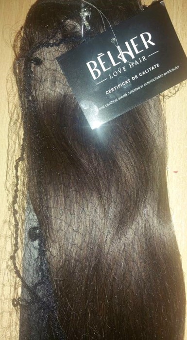 Vand Extensii Belher Flip In Par Natural 55cm Arhiva Okaziiro