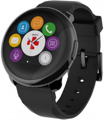 Smartwatch MyKronoz ZeRound, Ecran Touchscreen TFT 1.22&amp;amp;quot;, Bluetooth (Negru) foto