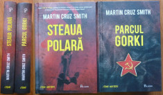 Cruz Smith , Parcul Gorki ; Steaua Polara , 2016 , 2 carti politiste celebre foto