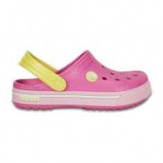 Saboti pentru copii Crocs Crocband II.5 Party Pink/Ballerina Pink (CRC-12837-6FH) foto