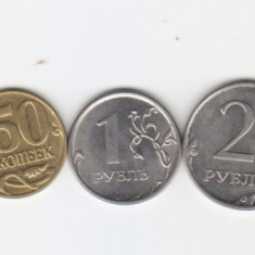 Rusia lot 8 monede moderne (2)