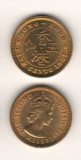 SV * Hong Kong * China / ex UK * 5 FIVE CENTS 1967 UNC, Asia, Cupru-Nichel