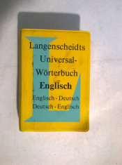 Langenscheidts Universal-Worterbuch Englisch foto