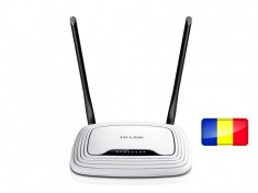 Router wireless 300Mbps, 4 Porturi, Atheros, 2T2R, 2.4GHz, 802.11n Draft 2.0, 802.11g/b, Built-in 4-port Switch, 2 antene fixe - romana foto