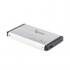 Rack HDD 2.5&amp;quot; S-ATA to USB 3.0, silver, GEMBIRD &amp;quot;EE2-U3S-2-S&amp;quot; foto