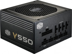 SURSA Cooler Master 550W (real), V550 v2, fan 120mm, 80 Plus Gold, 2x PCI-E (6+2), 6x S-ATA, semi-modulara &amp;quot;RS550-AFBAG1-EU&amp;quot; foto