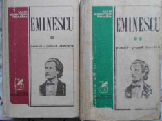 Poezii - Proza Literara Vol.1-2 - Eminescu ,393934 foto