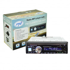 Radio MP3 player auto PNI Clementine 8425 4x45w 1 DIN cu SD, USB, AUX, RCA foto