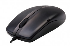 MOUSE A4Tech USB, OP-530NU V-track PADless, USB, Black foto