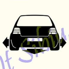 Low &amp;amp; Slow Volkswagen Golf 4_Tuning Auto_Cod: CST-216_Dim: 25 cm. x 15.5 c foto