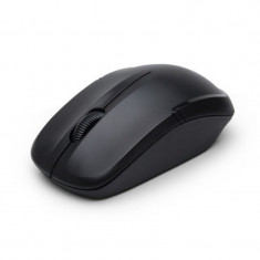 MOUSE WIRELESS Delux 2.4G, optic, 1000dpi, 3 butoane si o rotita scroll, Black &amp;quot;M136GX&amp;quot; foto