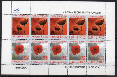 ALBANIA 2008, Flora, serie neuzata, MNH foto