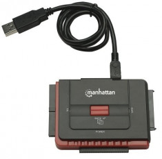 CABLU CONVERTOR USB 2.0 la SATA/IDE Hi-Speed Black, Blister &amp;quot;179195&amp;quot; foto