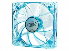 Cooler DeepCool Fan for Case, Hydro Bearing, dimensiuni 120X120X25mm, Fan Speed 1300?10%RPM, Max. Air Flow 44.71 CFM, zgomot 26 dB(A), blue LED,... foto