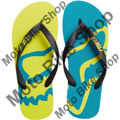 MBS FOX FLIP FLOP BEACHED, flo yellow, 10=44, 17/187, Cod Produs: 2017113010AU foto