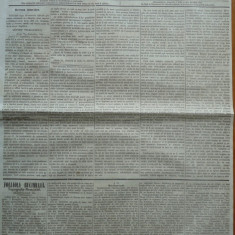 Buciumul , ziar politic , literar si comercial , 24 Septembrie 1864 , Bolliac