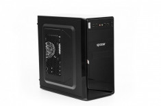 CARCASA Spacer cu sursa 450W, Moon, ATX Mini-Tower, Front USB2.0+Audio, (Black), &amp;quot;SPC-MOON&amp;quot; foto