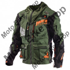 MBS LEATT JACKE 5.5 ENDURO, khaki-schwarz, 2XL, Cod Produs: LB17810352XLAU foto