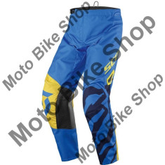 MBS SCOTT RENNHOSE 350 RACE BLUE/YELLOW, blau-gelb, 34, Cod Produs: 246912105434AU foto