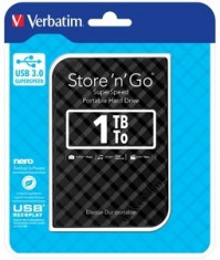 HDD EXTERN 2.5&amp;quot; Verbatim Store &amp;#039;n&amp;#039; Go USB3.0 1TB gen.2 black &amp;quot;53194&amp;quot; foto