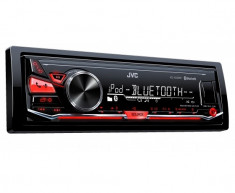 Radio MP3 player auto 1 DIN JVC KDX330BT cu Bluetooth, AUX, USB foto