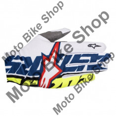 MBS ALPINESTARS HANDSCHUH DUNE, dunkelblau-gelb fluo, XL=11, LE2017, Cod Produs: 3562517227XLAU foto