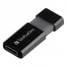 USB 2.0 16GB Verbatim Store &amp;#039;n&amp;#039; Go PinStripe black &amp;quot;49063&amp;quot; foto