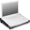 Stand notebook DeepCool 17&quot; - aluminiu, 2*fan, 4* USB, dimensiuni 380X278X55mm, dimensiuni Fan 140X140X15mm, Fan Speed 1000?10%RPM, Max. Air Flow...