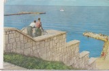 Bnk cp Eforie - Vedere spre largul marii - circulata, Printata