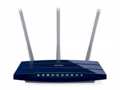 Router wireless 450Mbps, 4 Porturi Gigabit 3T3R, Atheros, 2.4GHz, 3 antene detasabile, 1 port USB foto