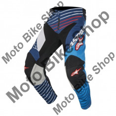 MBS ALPINESTARS RENNHOSE RACER BRAAP, cyan-weis-dunkelblau, 36, LE2017, Cod Produs: 3721417702736AU foto