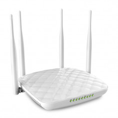 Router wireless 3 porturi N 300Mbps. High Power, 4 antene, Tenda &amp;quot;FH456&amp;quot; foto