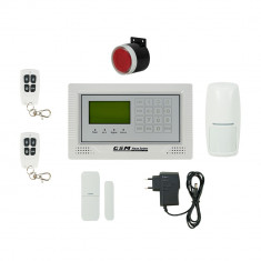 Sistem de alarma wireless PNI Safe House PG350 comunicator GSM 2G foto