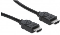 Cablu Date HDMI , HDMI-Male/HDMI-Male, 15.0m, Black, Polybag &amp;quot;308434&amp;quot; foto